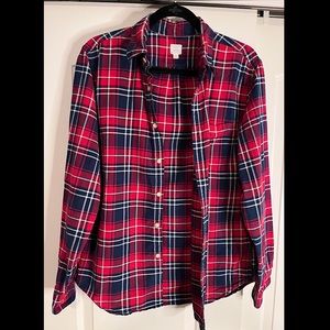 J crew mens flannel shirt